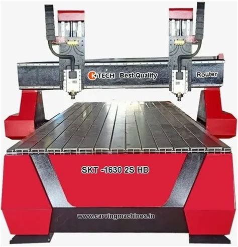 Double Head Cnc Wood Carving Machine Kw At Rs In Hyderabad