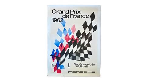 Grand Prix De France Formula One Factory Racing Poster The