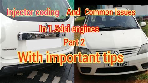 Injector Coding Dci Engine Common Problems With Useful Tips For