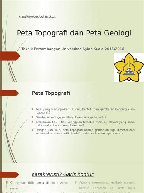 PDF Peta Topografi Dan Peta Geologi DOKUMEN TIPS