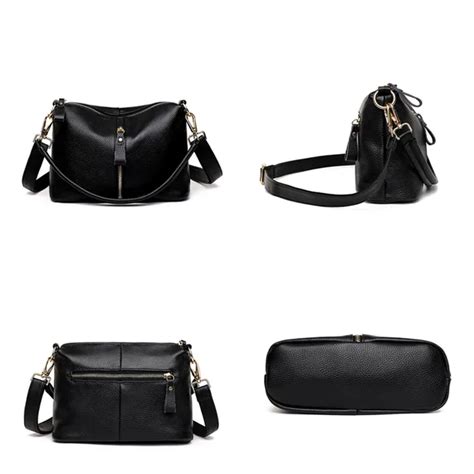 Luxury Genuine Leather Women S Shoulder Crossbody Bags High Quality