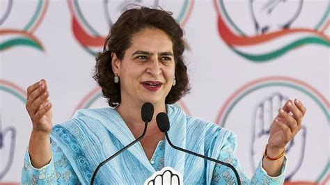 Priyanka Gandhi accuses BJP of disrespecting tribal culture, tradition ...