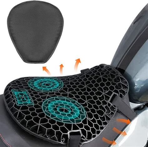 Amazon Co Jp Tomistan Motorcycle Seat Cushion Gel Cushion Shock