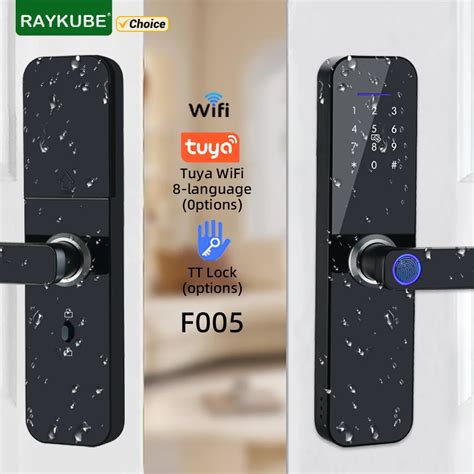 RAYKUBE Imperme Vel Electronic Smart Door Lock Impress O Digital Smart