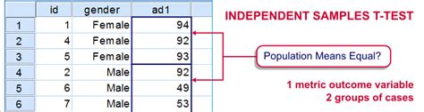 Spss Independent Samples T Test Beginners Tutorial