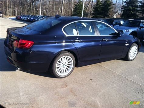 2012 Imperial Blue Metallic Bmw 5 Series 535i Xdrive Sedan 61242120 Photo 2