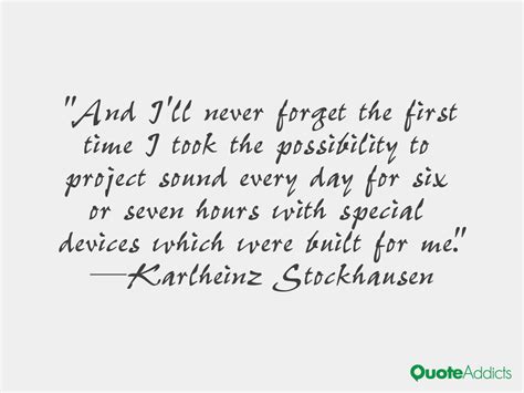 Karlheinz Stockhausen Quotes. QuotesGram