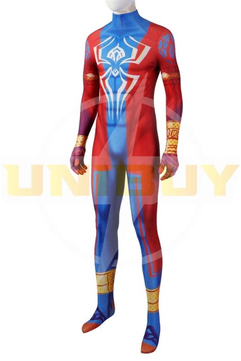 Spider Man India Pavitr Prabhakar Bodysuit Costume Cosplay Spider Man