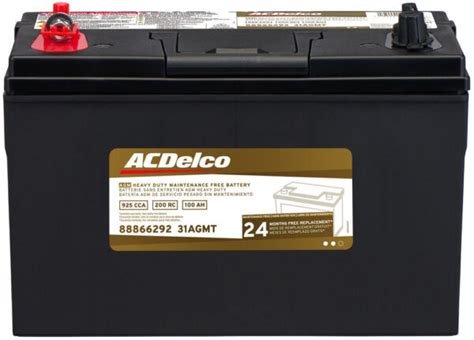 Vehicle Battery 24 Month Warranty Heavy Duty Agm Acdelco 31agmt For Sale Online Ebay