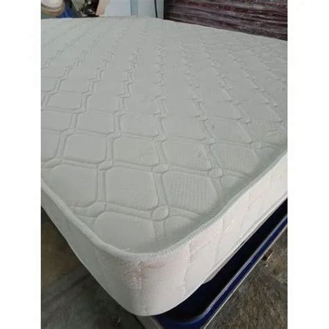 Plain Cream Inch Orthobond Rebonded Foam Mattress For Bed At Rs