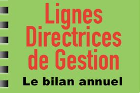 Octobre Drh Bilan Des Lignes Directrices De Gestion