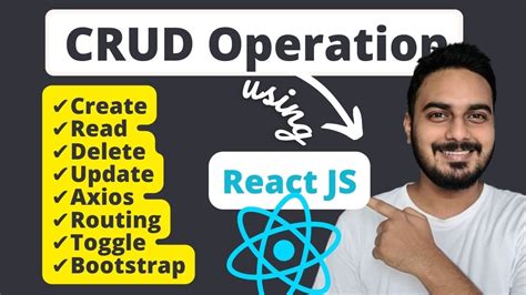 Learn CRUD Using React JS CRUD Operation Crash Course YouTube