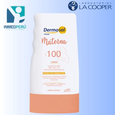 Bloqueador Dermosol Materno SPF 100 de 60 g Inmed Perú