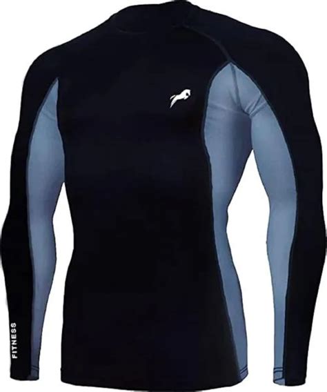 Buy Just Rider Compression Full Sleeves T Shirt For Men L T Shirt For