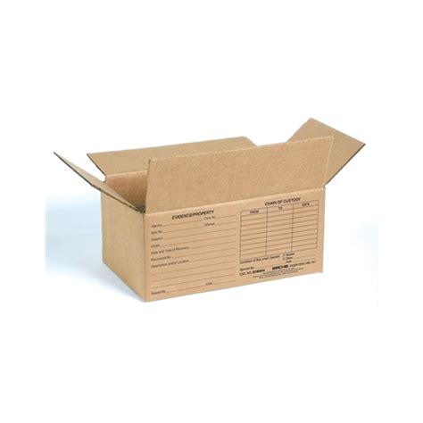 Evidence Collection Boxes 13 3 4 Inch X 10 3 4 Inch X 5 1 4 Inch Set