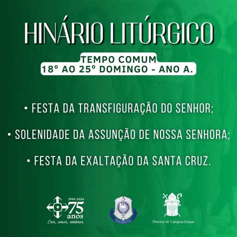 Hinário Litúrgico para o Tempo Comum do 18º ao 25º Domingo Ano A