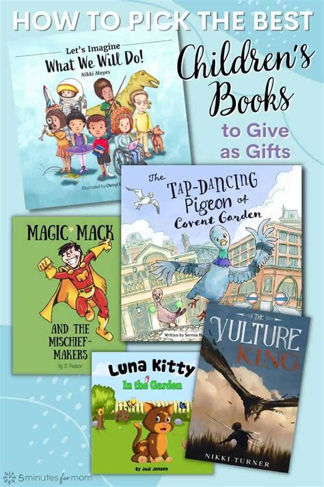 Best Childrens Books To Give As Ts 5 Minutes For Mom