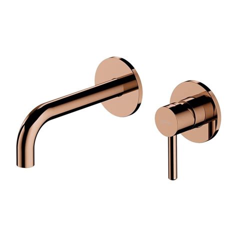 Mitigeur Lavabo Omnires Collection Y Copper Couleur Cuivre Leroy Merlin