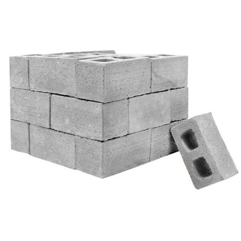 Gray 9 X 3 X 2 Inch Cement Bricks For Making Partition Walls At Best