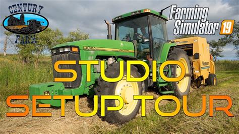 My Farming Simulator Setup Studio Tour Youtube