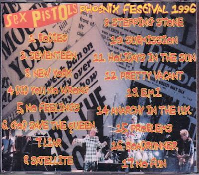 T U B E Sex Pistols 1996 07 21 Stratford Upon Avon UK SBD FLAC