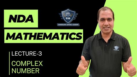 COMPLEX NUMBER LECTURE 3 NDA MATHEMATICS YouTube