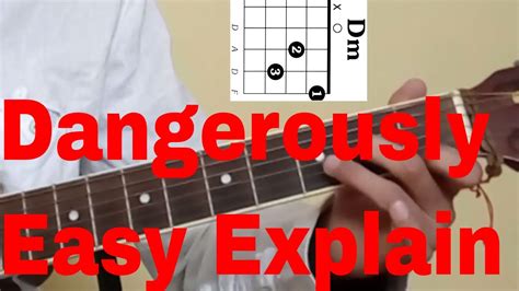 Charlie Puth Dangerously Guitar Lesson Easy Youtube