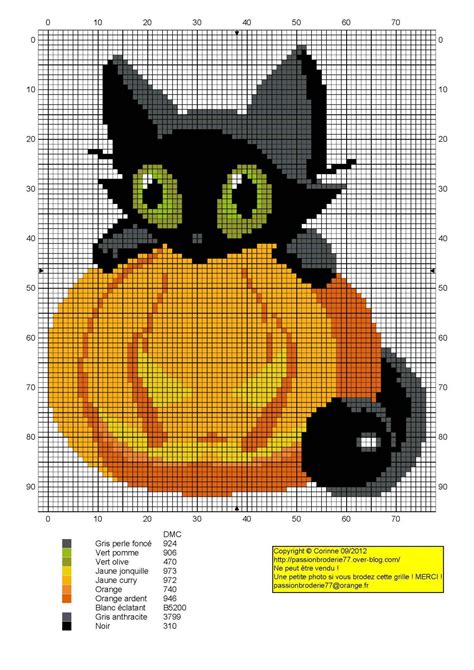 Pumpkin Cross Stitch Halloween Cross Stitch Patterns Cat Cross Stitches