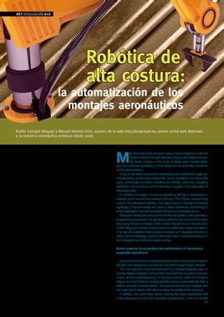 Robotica De Alta Costura Pdf Descarga Gratuita