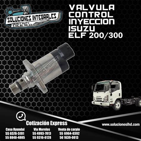 Valvula Control Inyeccion Isuzu Elf Soluciones Ihd