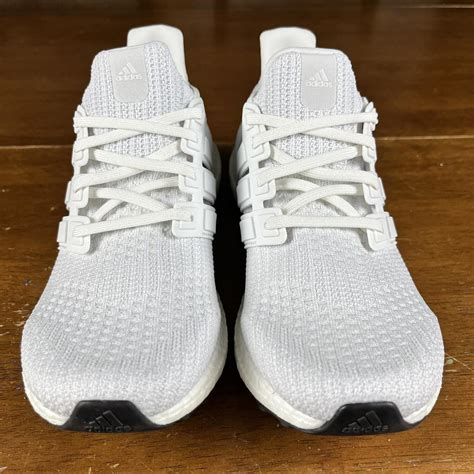 Adidas ultraboost 1.0 triple white retro. Like new... - Depop