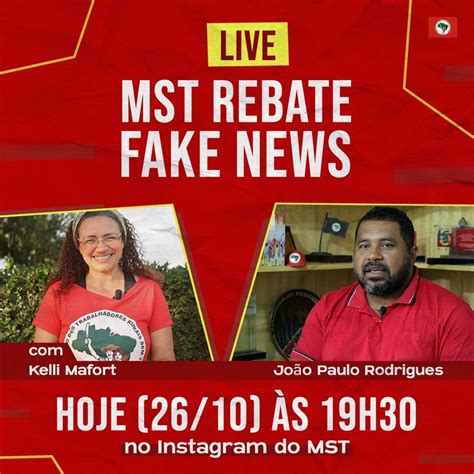 MST Oficial On Twitter Para Estabelecer A Verdade Contra As