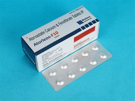 Atorvastatin Mg Fenofibrate Mg Capacity Months Packaging