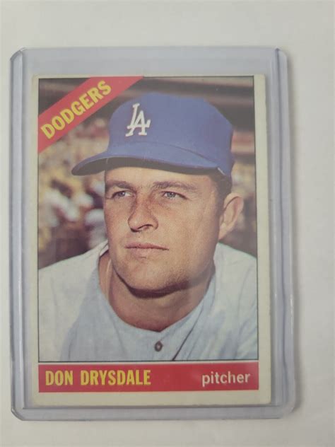 Don Drysdale Topps Dodgers Ebay