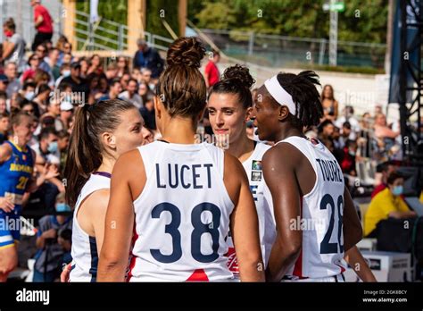 The Players Of France During The Fiba 3x3 Europe Cup 2021 From September 10 To 12 2021 At Le