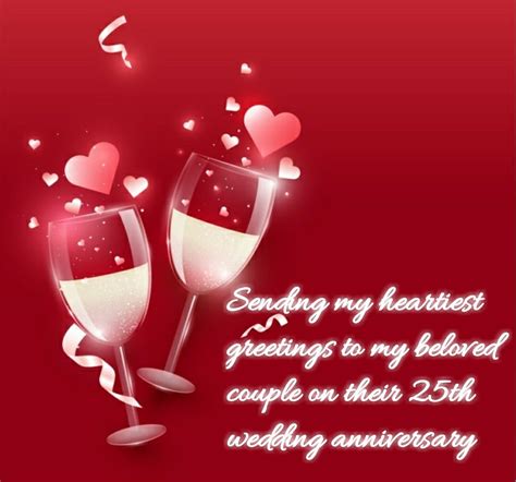 25th Marriage Anniversary Wishes Messages And Sayings