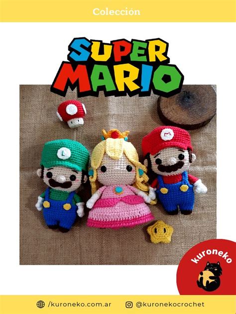 Mario Bros Y Su Pandilla PDF Textiles Patrones Crochet Patrones