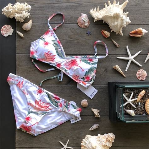 Roxy Swim Roxy Dreaming Day Bikini Set Poshmark