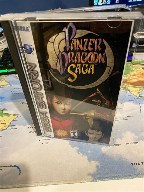 Panzer Dragon Saga Usa Version Sega Saturn Etsy