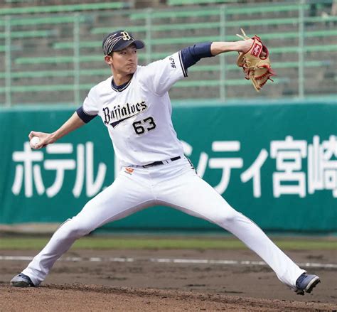 オリックスの山崎颯一郎投手 ― スポニチ Sponichi Annex 芸能