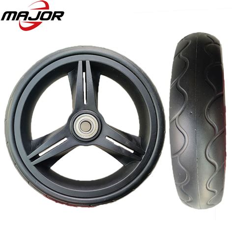 Baby Stroller Wheels 8 Inches Kids Balance Bike Wheels Pu Foam Wheel