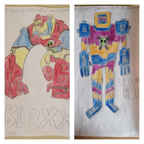 Bloxx And Ultimate Bloxx Comparison By Humanglitch82 On Deviantart