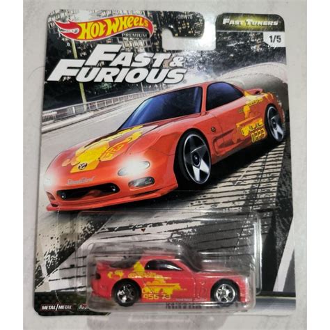 Hotwheels Premium Fast Furious Mazda Rx Fast Tuner Shopee Malaysia