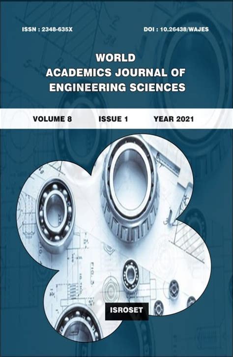 World Academics Journal Of Engineering Sciences AkiNik Publications