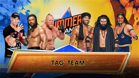 Wwe K Roman Reigns Brock Lesnar John Cena Vs Veer Mahaan