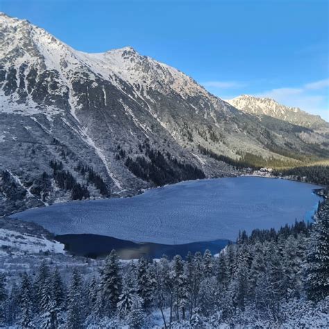 Tatry Zim Morskie Oko Zamarza Zobaczcie Zachwycaj Ce Zdj Cia Jeziora