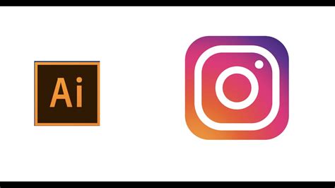 How To Design Instagram Logo Adobe Illustrator Youtube