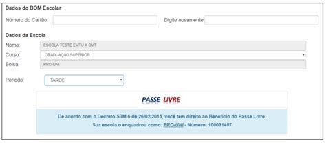 Saiba Como Solicitar O Cart O Bom Escolar Passe Livre Da Emtu