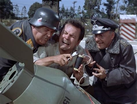 John Banner Bob Crane And Werner Klemperer In Hogans Heroes 1965