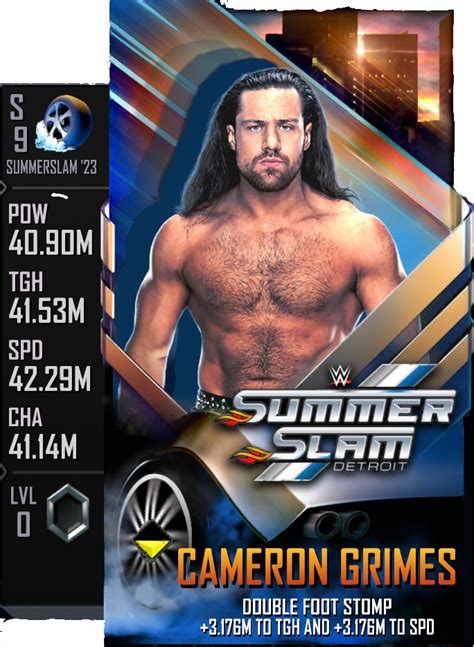 Cameron Grimes Summerslam 23 Wwe Supercard Wiki Fandom